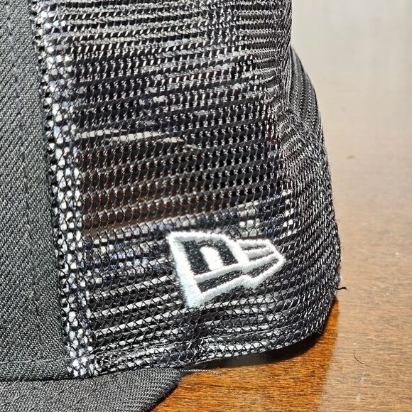 New Era San Francisco Giants 59Fifty Star Fitted Mesh Hat Cap Black Palm Size 7 - Picture 5 of 9